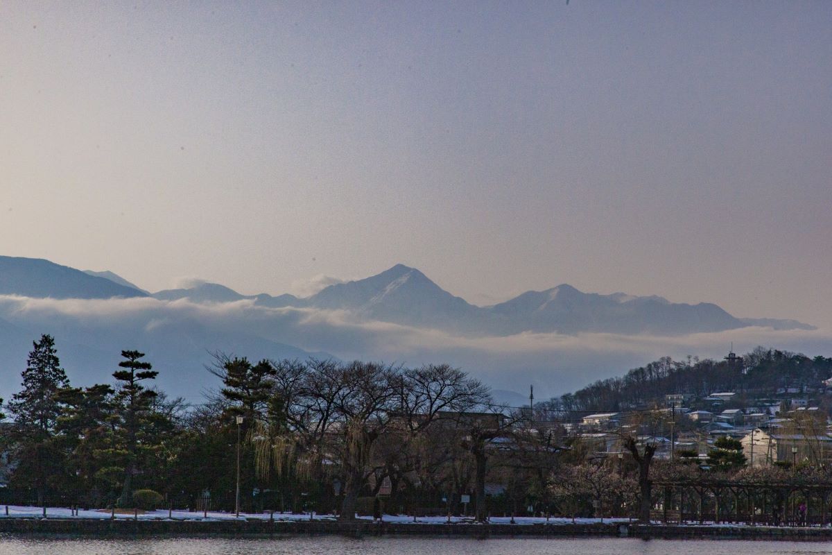 Matsumoto Castle Sits in the Alps