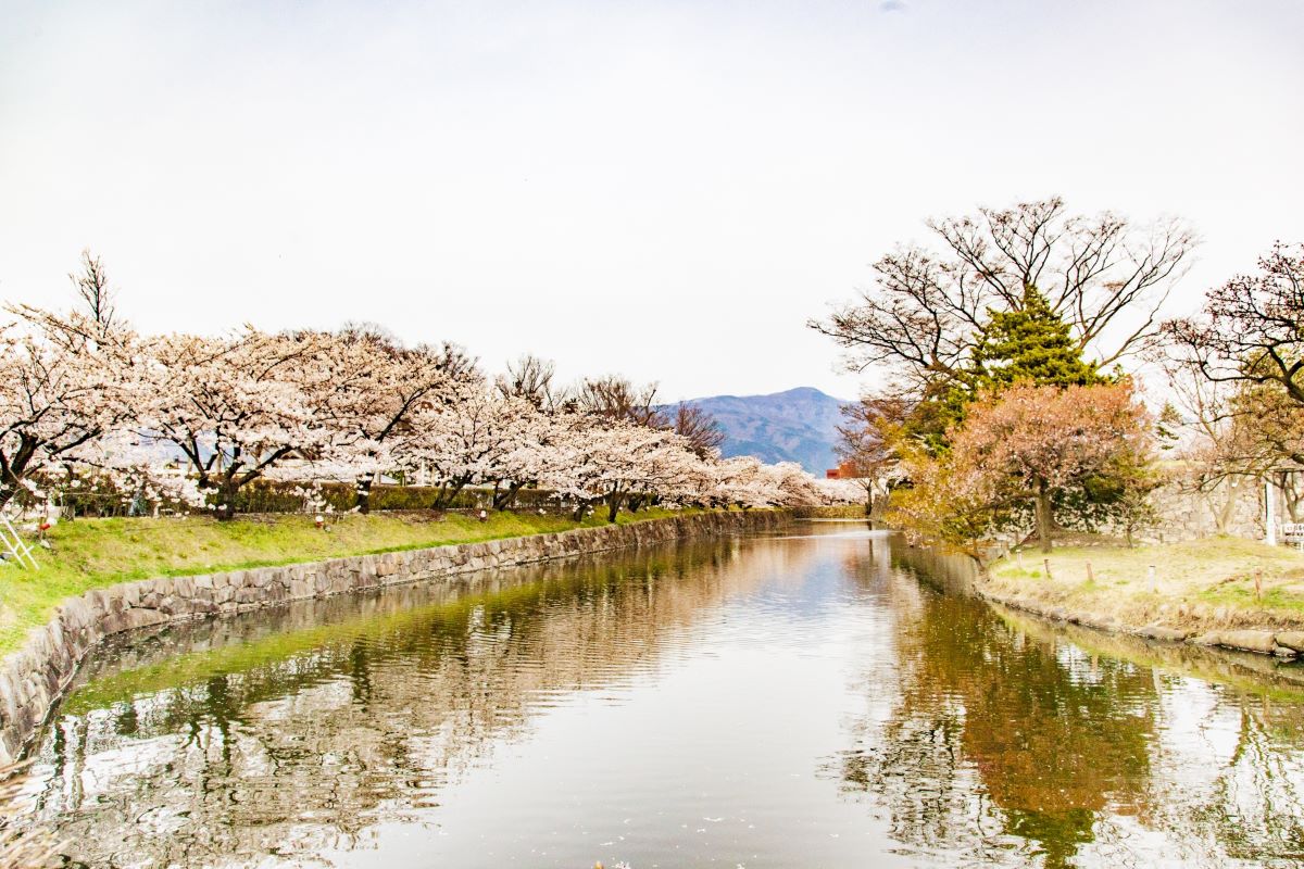 Matsumoto Castle moat